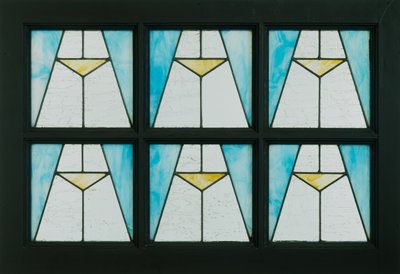 Ravinia Park Casino Building: Fönster, byggnad från 1904 revs 1986. av Peter Joseph Weber