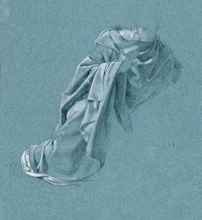 Plaggstudie för "Arindal and Daura" av Peter Krafft