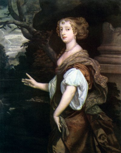 Elizabeth Wriothesley, grevinna av Northumberland, c1670-talet av Peter Lely