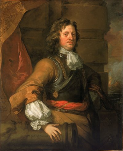 Flaggvakter i Lowestoft: Edward Montagu av Peter Lely