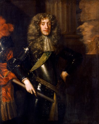 James II som hertig av York (olja på duk) av Peter Lely