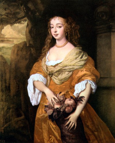 Jane Needham, Mrs Myddleton, 1666 av Peter Lely