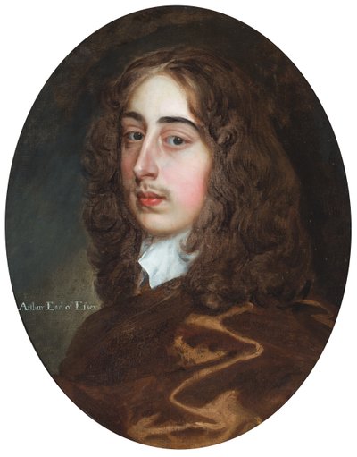 Porträtt av Arthur Capel, earl av Essex (olja på duk) av Peter Lely