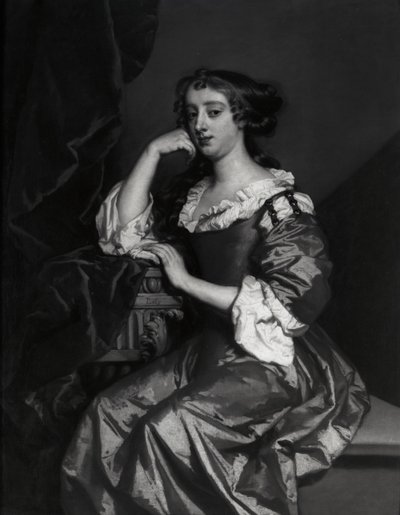 Porträtt av Lady Elizabeth Wriothesley, hustru till den 11:e earlen av Northumberland (olja på duk) av Peter Lely