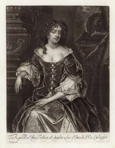 Porträtt av Mary Feilding av Peter Lely