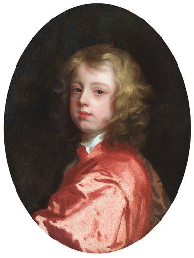 Porträtt av en pojke, troligen Francis, Viscount Beauchamp (olja på duk) av Peter Lely