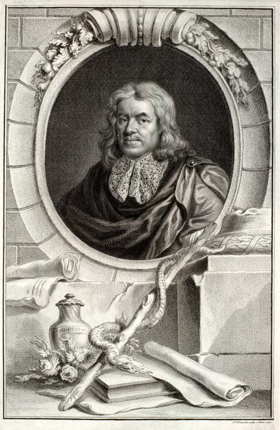 Thomas Sydenham, na vaneina e Jacobus Houbraken (1698-1780) lomia i Amsterdam, 1746 swed av Peter Lely