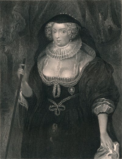 Frances Howard, hertiginna av Richmond, mitten av 1800-talet. av Peter Lightfoot