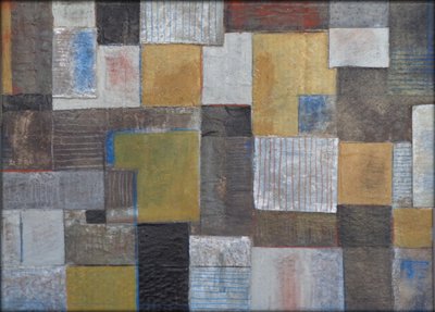 DANCING RECTANGLES, 2020 (blandteknik) av Peter McClure