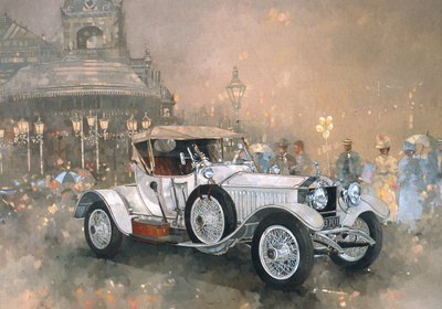 Ghost in Scarborough (olja på duk) av Peter Miller