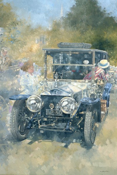Sommardagar (olja på duk) av Peter Miller