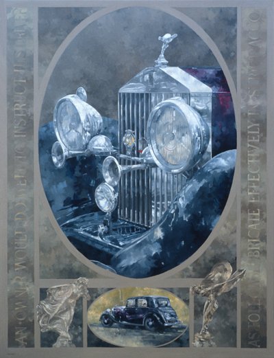 The Whisper and the Spirit (olja på duk) av Peter Miller