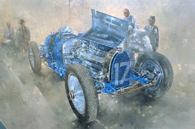 Typ 59 Grand Prix Bugatti av Peter Miller