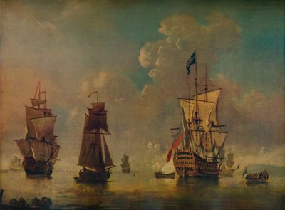 Krigsmän, c1720 av Peter Monamy