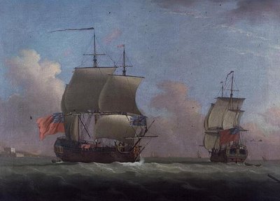 Royal Yacht Dublin av Peter Monamy
