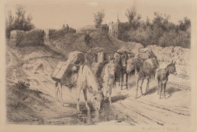 På väg till Santa Fe av Peter Moran