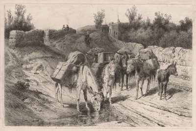 På väg till Santa Fe. av Peter Moran