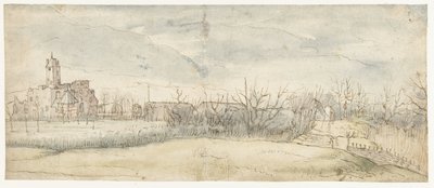 Utsikt över slottet Crayenhof i Zwijndrecht, 1606 av Peter Paul Rubens (attributed to)