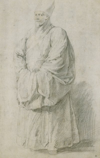 En jesuitmissionär i kinesisk kostym av Peter Paul Rubens