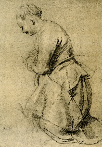 En bedjande herdekvinna av Peter Paul Rubens