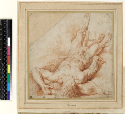 Abel Slain av Kain (teckning) av Peter Paul Rubens