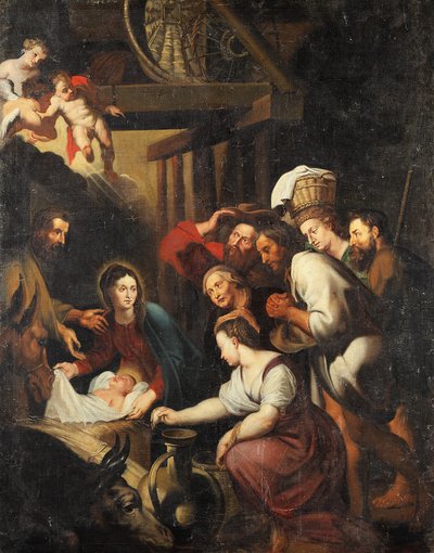 Herdarnas tillbedjan av Peter Paul Rubens