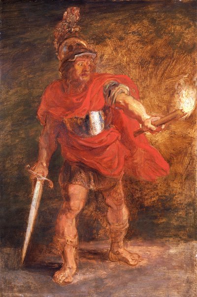 Aeneas i underjorden, c1600-1640. av Peter Paul Rubens