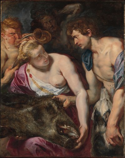 Atalanta och Meleager av Peter Paul Rubens