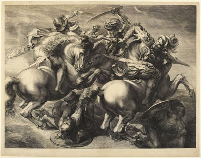 Slaget vid Anghiari av Peter Paul Rubens