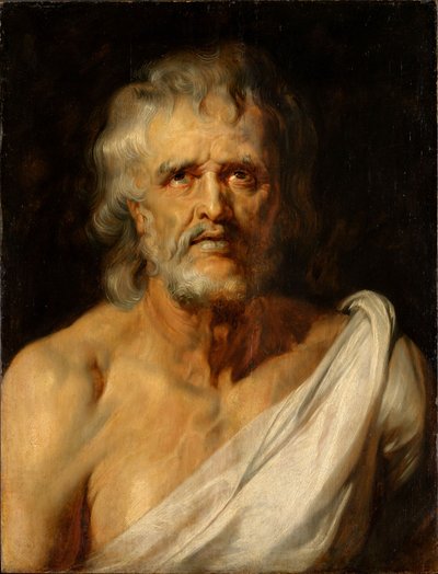 Byst av filosofen Seneca av Peter Paul Rubens