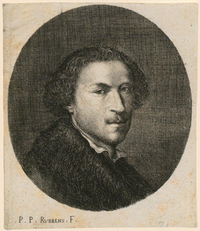 Byst av en man, trekvartsvy åt höger av Peter Paul Rubens