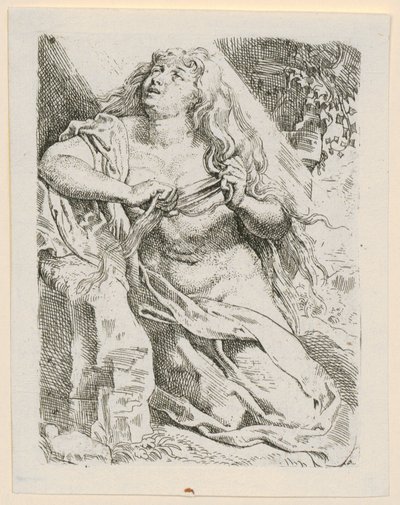 Maria Magdalena i botgöring av Peter Paul Rubens