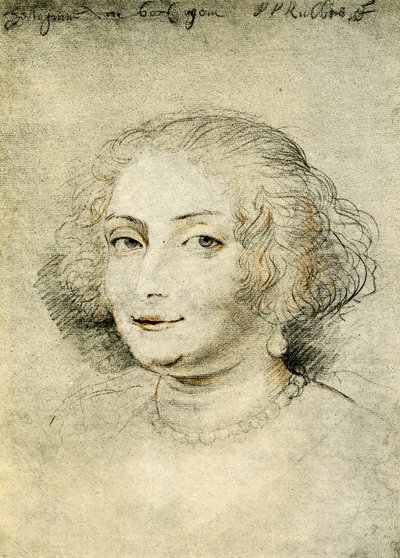 Catherine Manners, hertiginna av Buckingham av Peter Paul Rubens