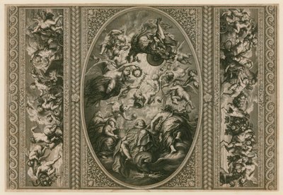 Tak i banketthuset i Whitehall av Peter Paul Rubens