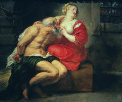 Cimon och Pero av Peter Paul Rubens