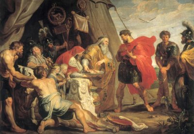 Tolkning av omen av Peter Paul Rubens