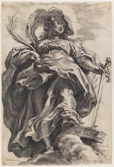 Den heliga Katarina av Peter Paul Rubens