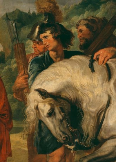 Decius Mus finner sig i sitt öde. av Peter Paul Rubens