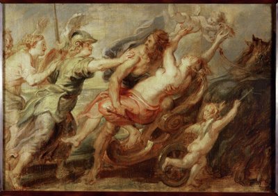 Våldtäkten av Proserpin av Peter Paul Rubens