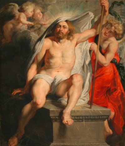Den uppståndne Kristus triumferande av Peter Paul Rubens