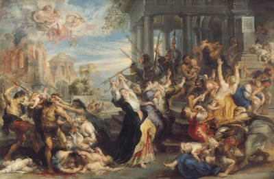 Barnamordet i Betlehem av Peter Paul Rubens