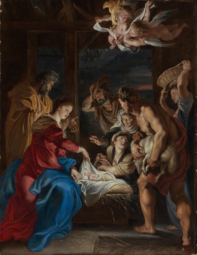 Herdarnas tillbedjan av Peter Paul Rubens