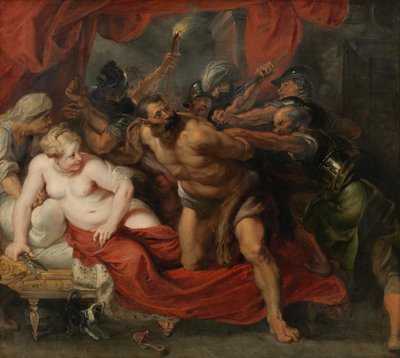 Simsons tillfångatagande av Peter Paul Rubens