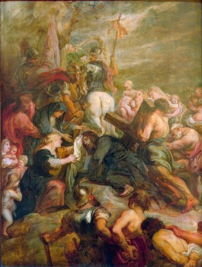 Att bära korset av Peter Paul Rubens