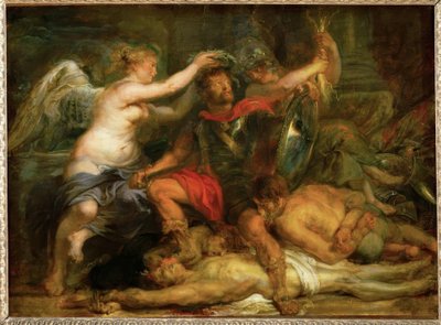Krönandet av vinnaren av Peter Paul Rubens