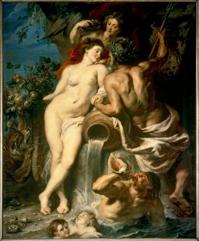 Sambandet mellan vatten och jord av Peter Paul Rubens