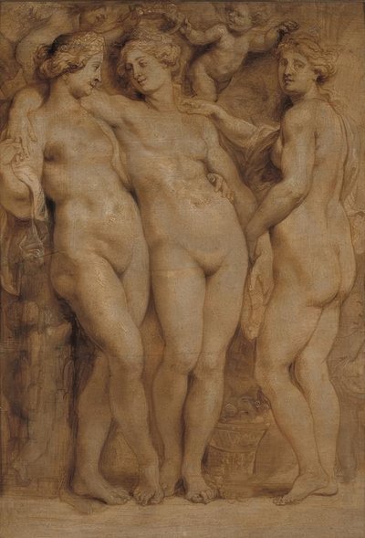 De tre nåderna av Peter Paul Rubens