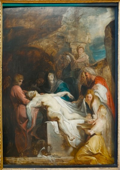 Gravläggningen av Peter Paul Rubens