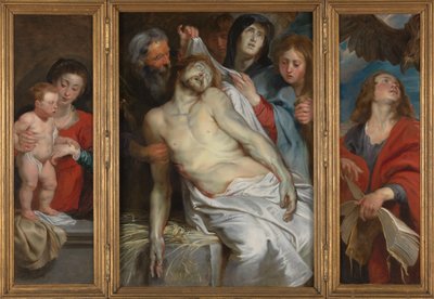 Epitafium över Jan Michielsen och hans hustru Maria Maes av Peter Paul Rubens