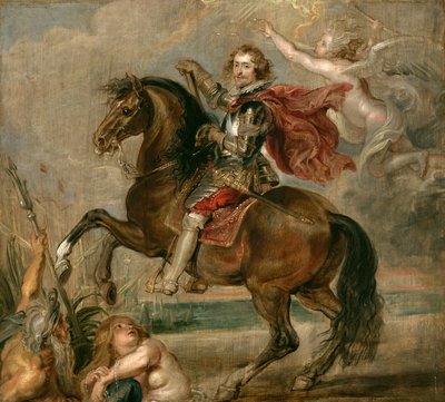 Ryttarporträtt av hertigen av Buckingham av Peter Paul Rubens
